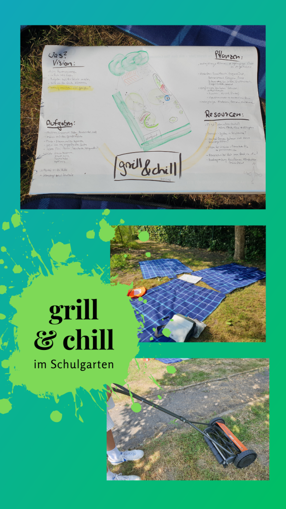 Permakultur Schulprojekt: Grill & Chill. Vision, Aufgaben, Pflanzen, Recourcen