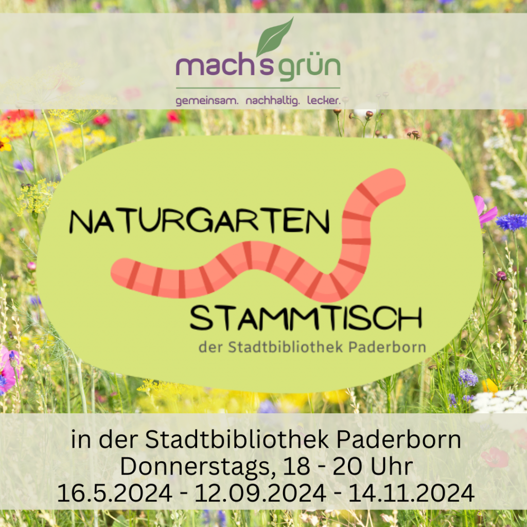 Naturgarten Stammtisch in der Stadtbibliothek Paderborn