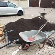 Materialhaufen: Kompost