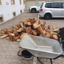 Materialhaufen: Holz